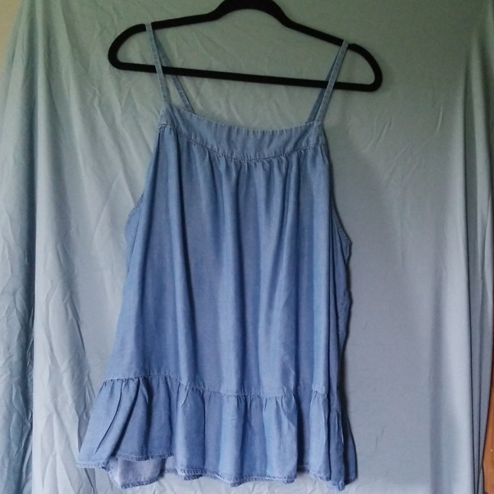 Denim Tank Top